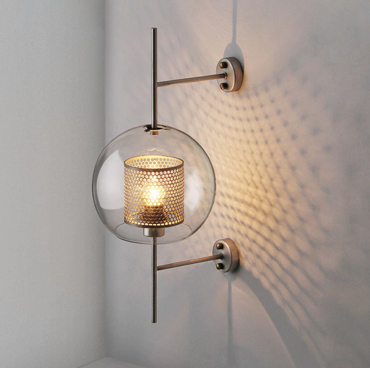 Whimsical Glass Wall Sconce 1