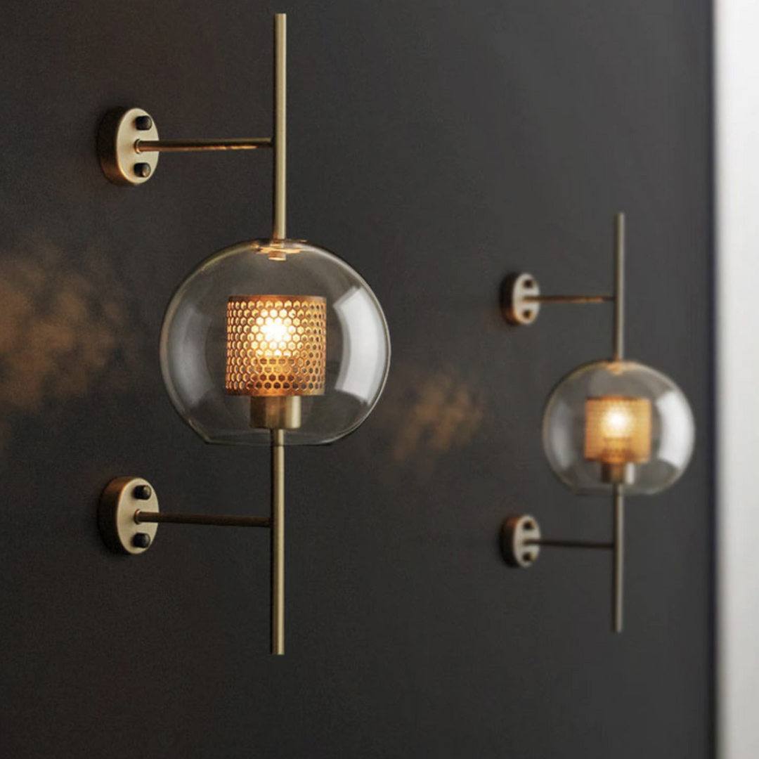 Whimsical Glass Wall Sconce 2