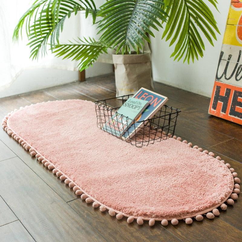Whimsical Plush Washable Rug 0