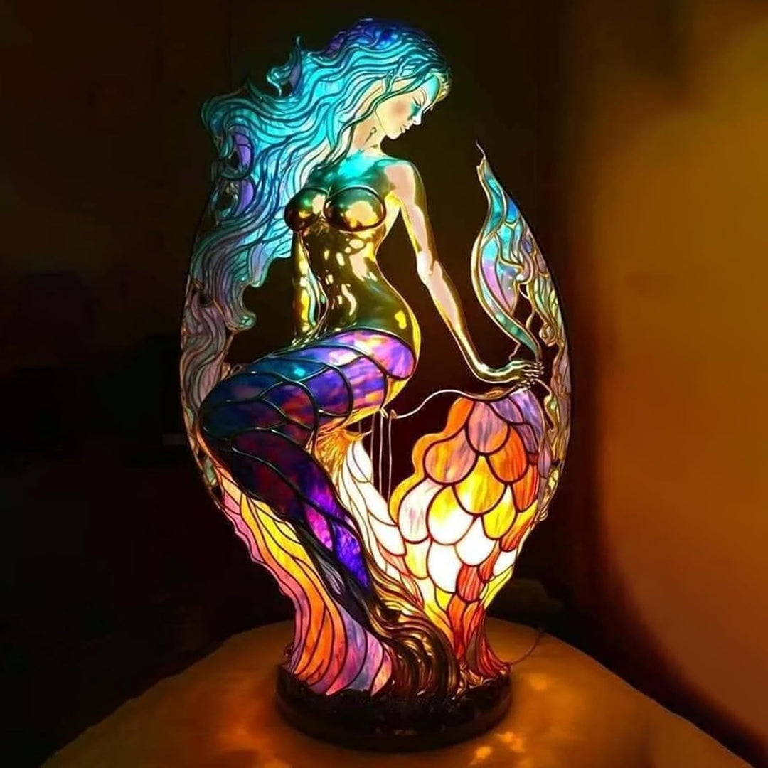 Whimsical Resin Animal Lamp 13
