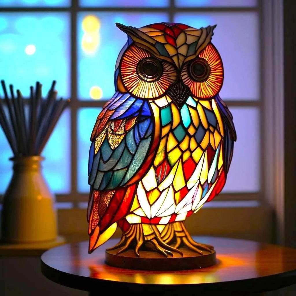 Whimsical Resin Animal Lamp 3
