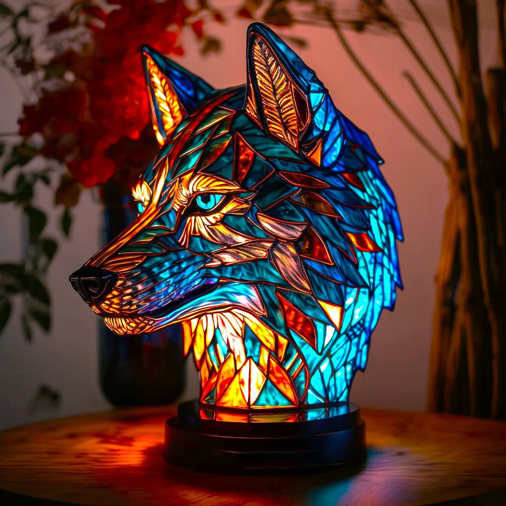 Whimsical Resin Animal Lamp 4
