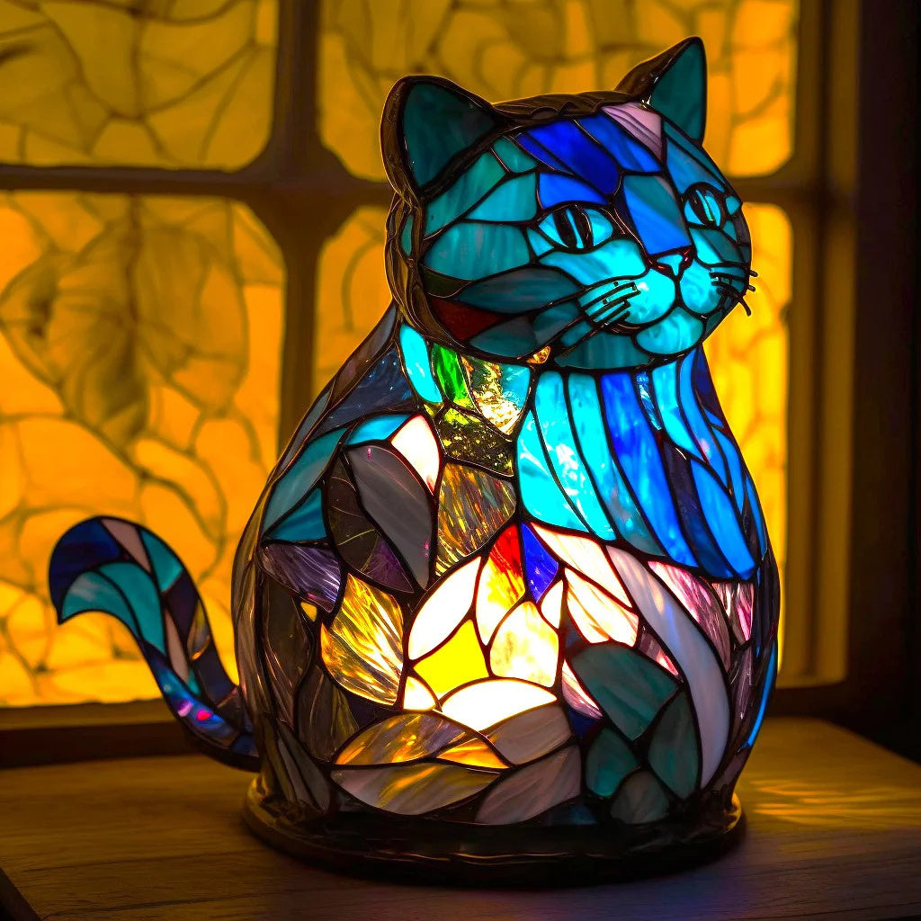 Whimsical Resin Animal Lamp 5