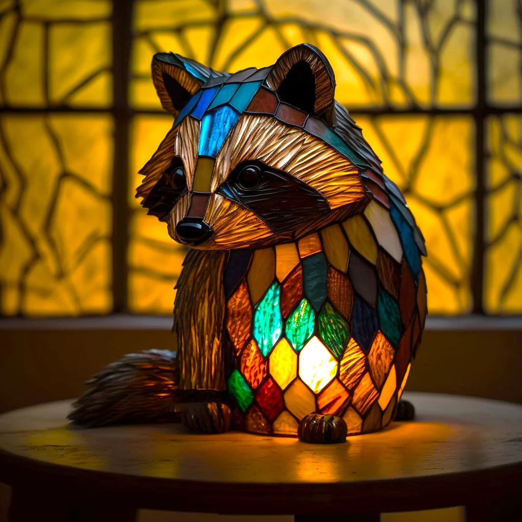 Whimsical Resin Animal Lamp 7