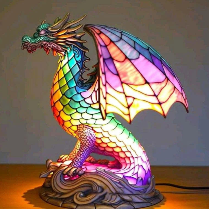 Whimsical Resin Animal Lamp 8