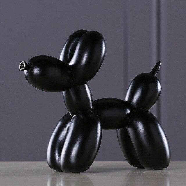 Whimsical Resin Balloon Dog Sculpture 0