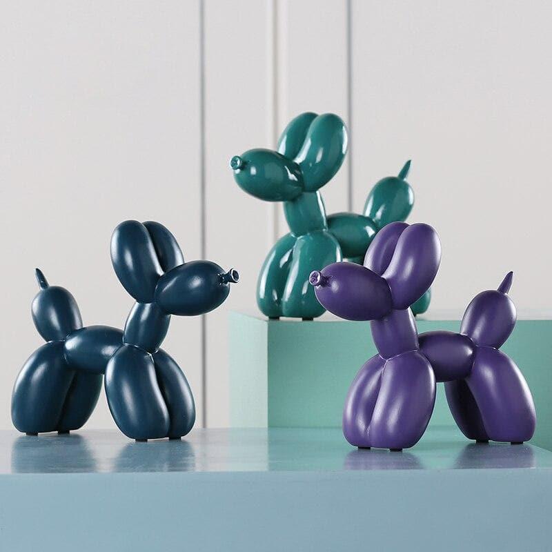 Whimsical Resin Balloon Dog Sculpture 1