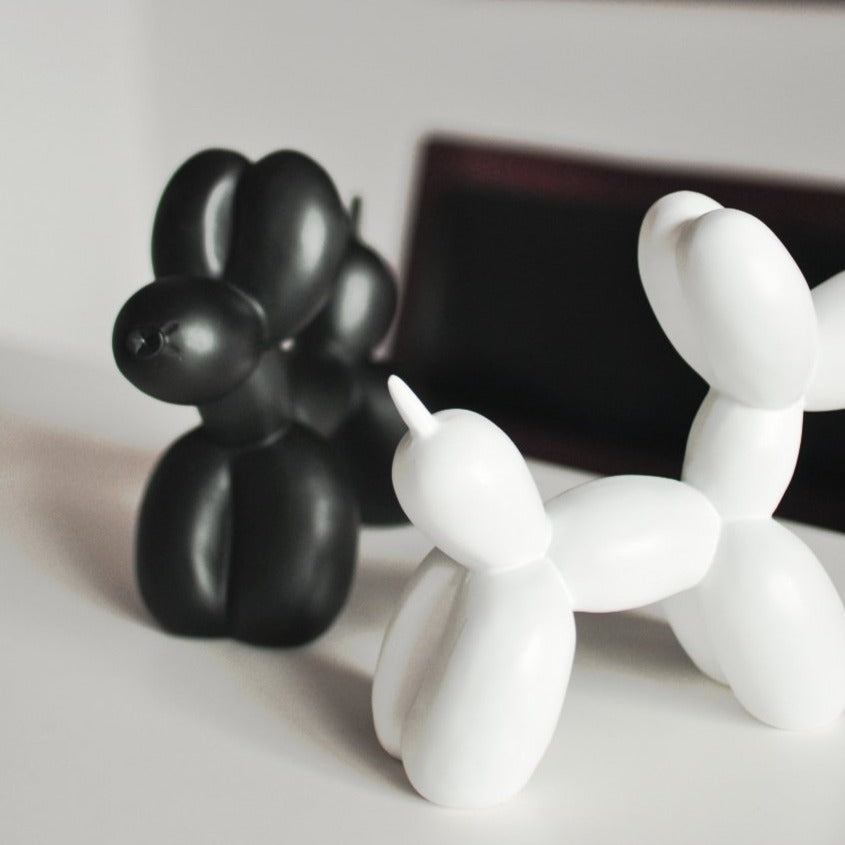Whimsical Resin Balloon Dog Sculpture 2
