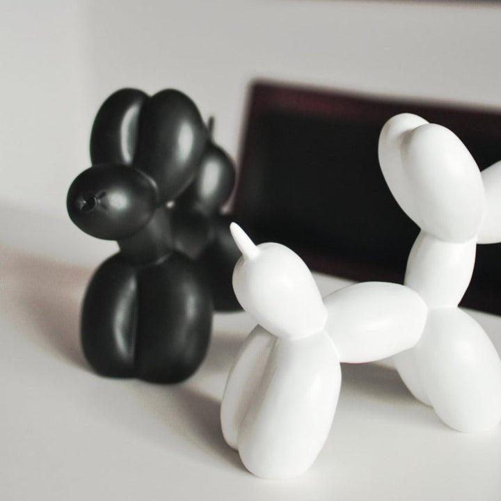 Whimsical Resin Balloon Dog Sculpture 2