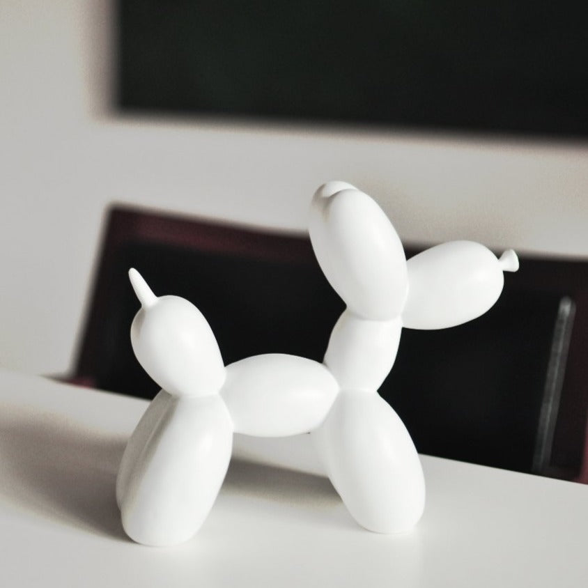 Whimsical Resin Balloon Dog Sculpture 4