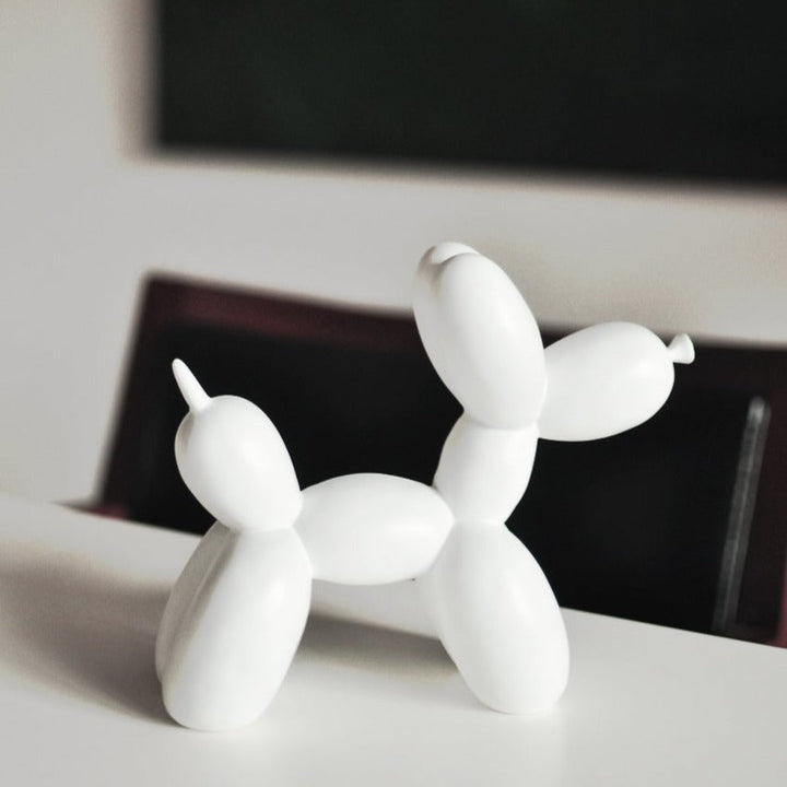 Whimsical Resin Balloon Dog Sculpture 4