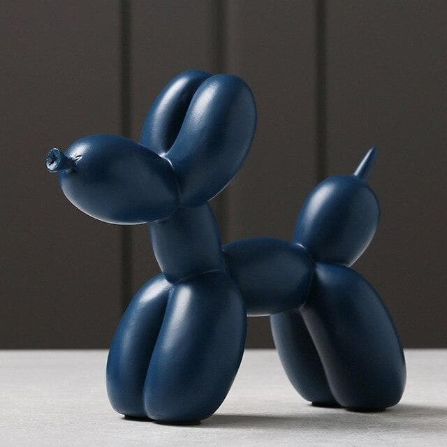 Whimsical Resin Balloon Dog Sculpture 9