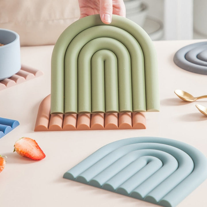 Whimsical Silicone Coaster Set 11