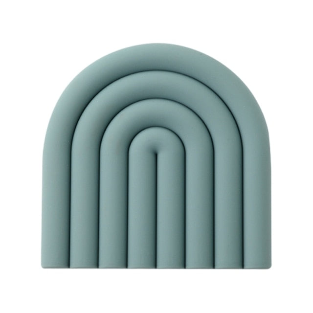 Whimsical Silicone Coaster Set 12