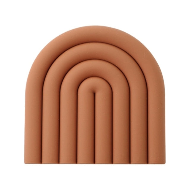 Whimsical Silicone Coaster Set 5