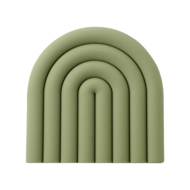 Whimsical Silicone Coaster Set 9
