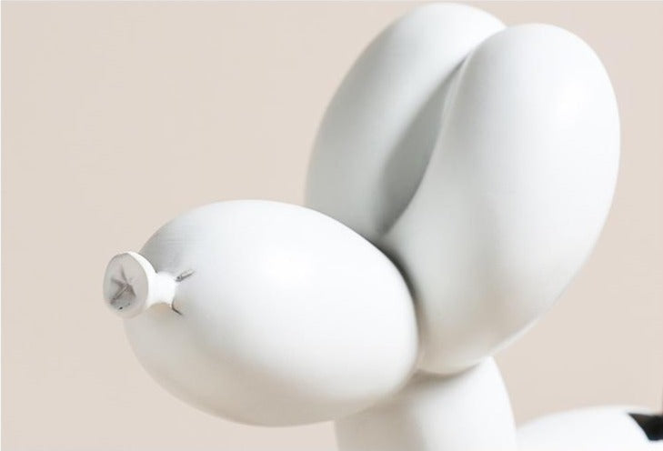 Whimsical Wall Sculpture - Hand-Painted Balloon Dog 7